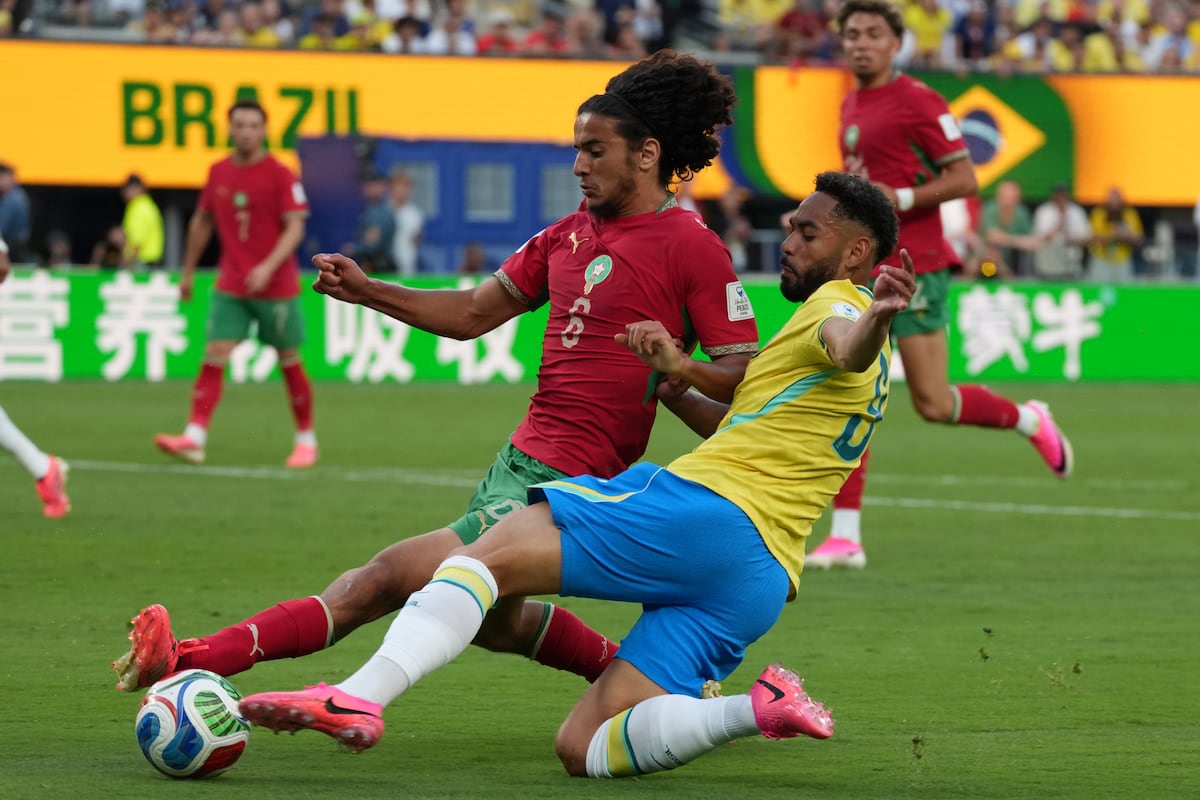 1-1. Brasil y Marruecos se conforman con el empate en el inicio del Grupo C
