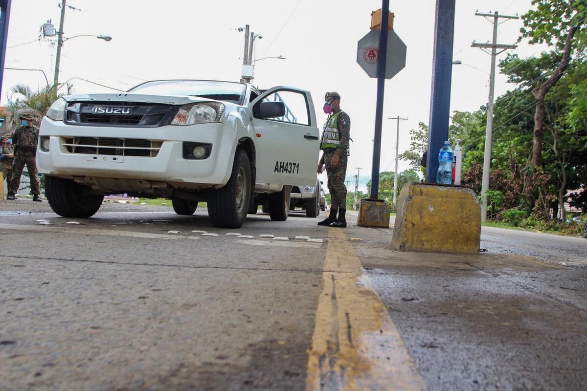 No bajan la guardia. Refuerzan el puesto de control de Chepo contra el crimen organizado