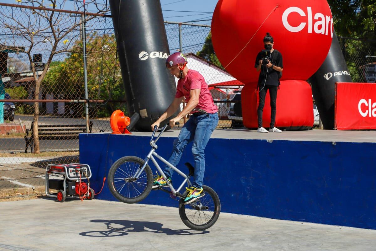 El Freestyle de BMX se tomó La Plazita Park de Chitré este fin de semana