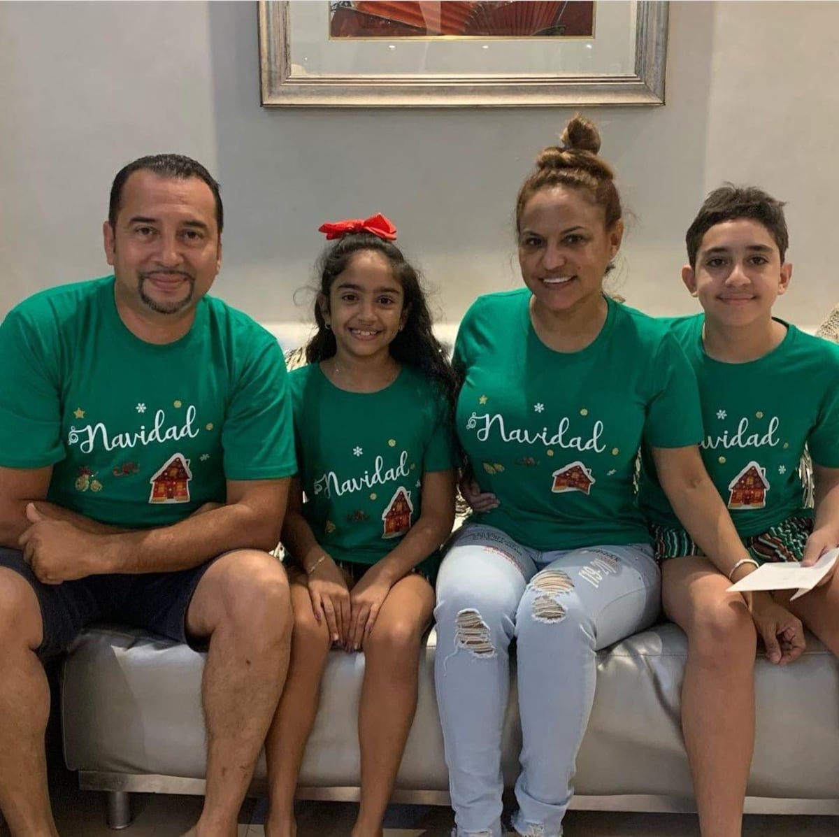 Navidad en casa. Así lucieron los famosos del patio +Fotos