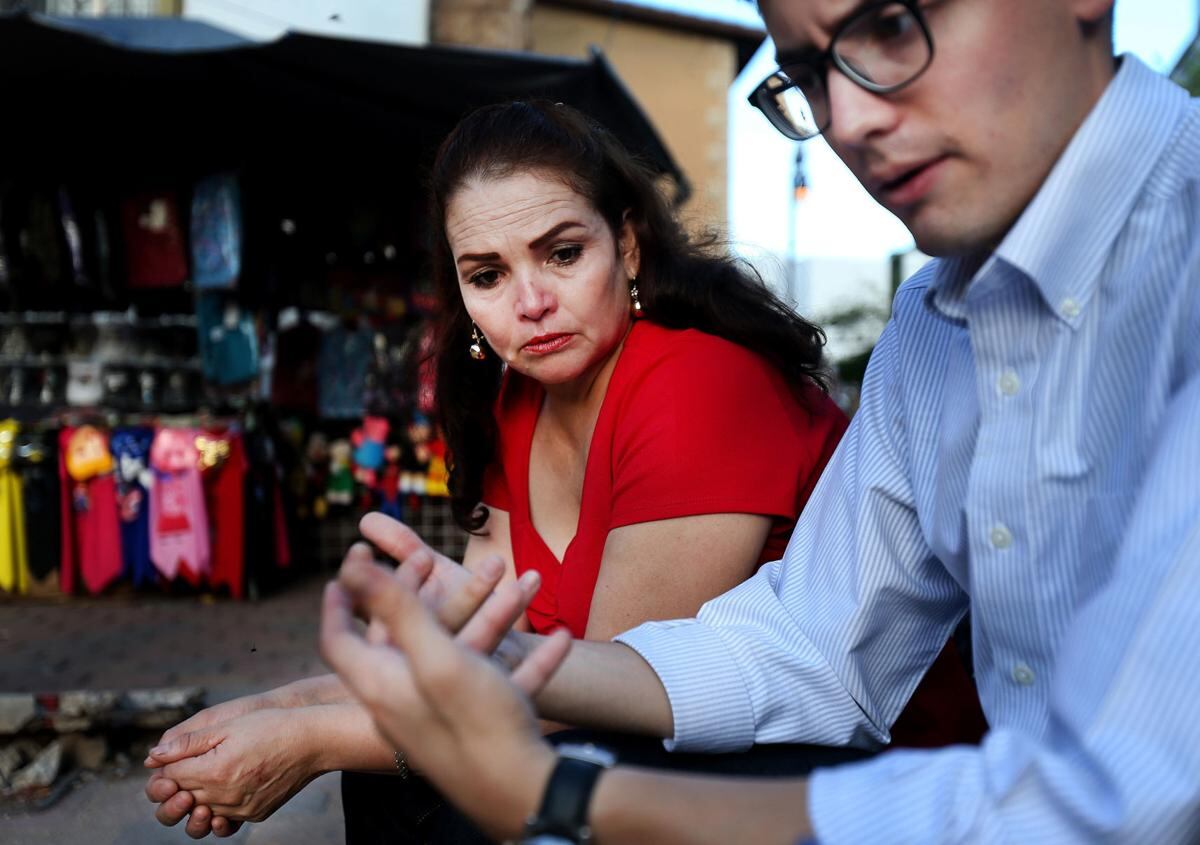 Ella pidió visa humanitaria a E.U. para despedirse de su esposo y se la niegan