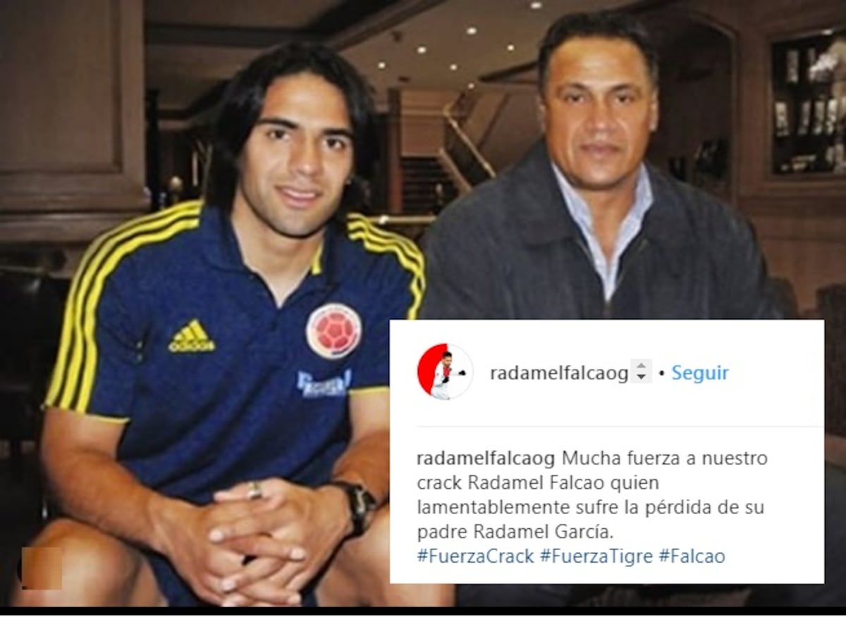 De un infarto murió el exfutbolista Radamel García, padre de Falcao