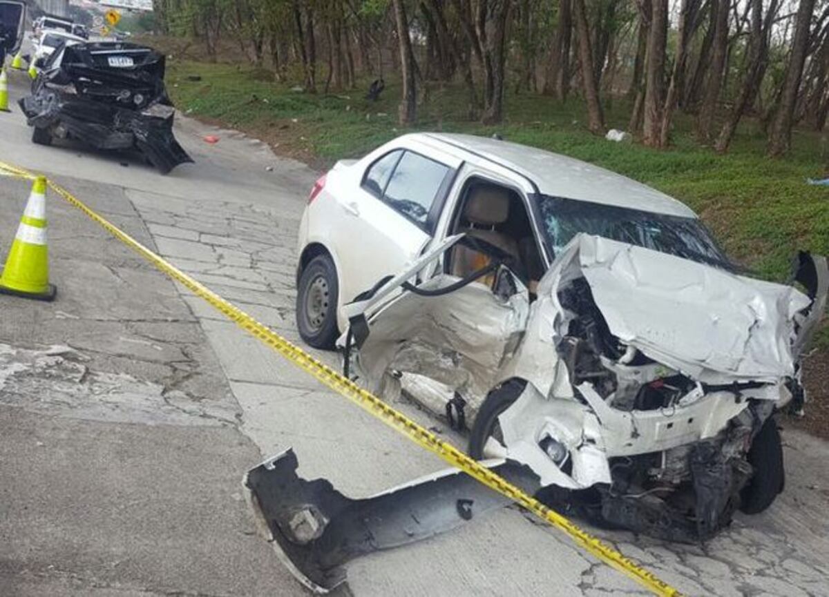 Menor de 5 años pierde la vida en el accidente del Corredor Norte