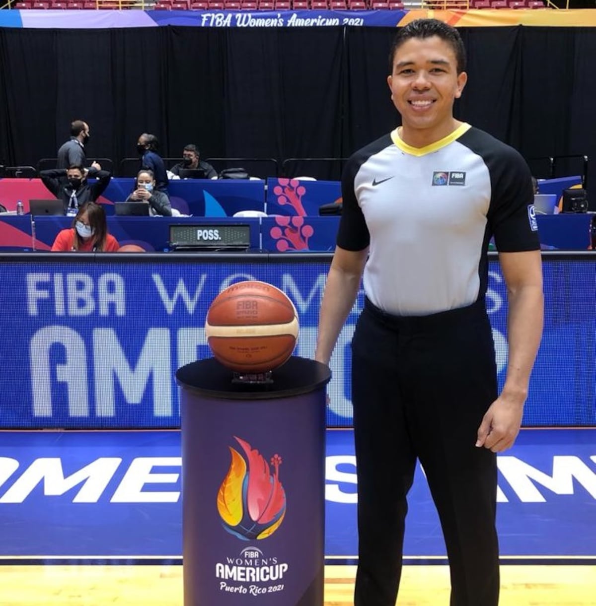 El árbitro panameño Julio Anaya estará en el Mundial de Baloncesto U19