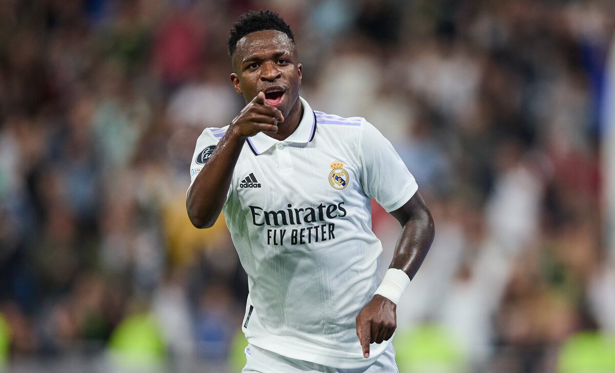 Hoy juega el Real Madrid y Vinicius lo sabe. Chequea las estadísticas intimidadoras del brasileño