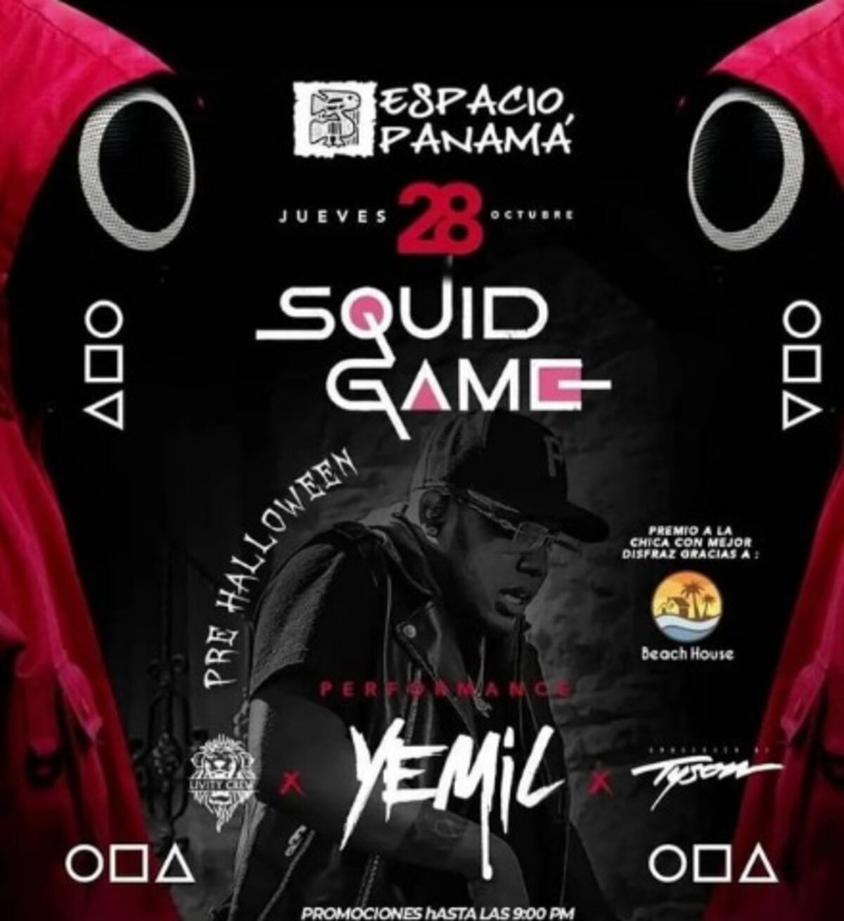 Cancelan eventos de Yemil para halloween y fiestas patrias