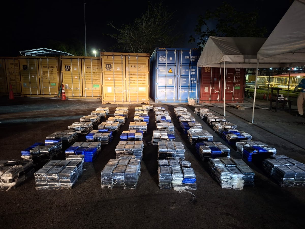 Golpe millonario frenado: Así detectaron el cargamento de droga que saldría de Panamá hacia Europa