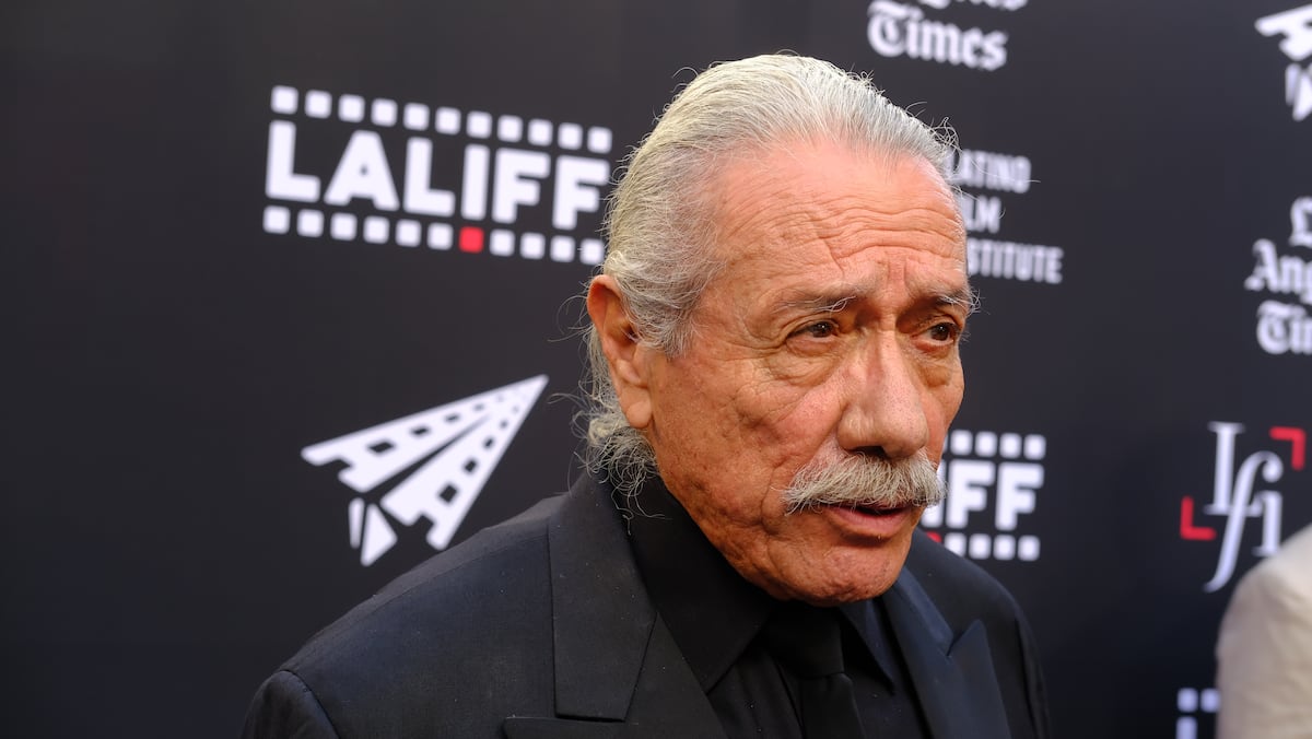 El actor Edward James Olmos superó un cáncer de garganta: ‘estuve cerca de la muerte’