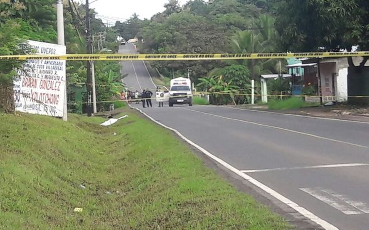 Hallan cadáver de un hombre a orillas de una cuneta en el Pentágono