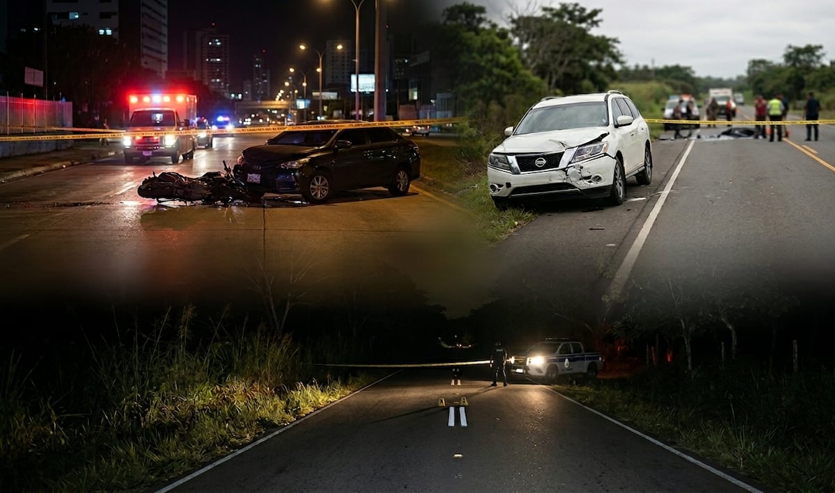Casos del 2 de mayo en Panamá: las tragedias viales que sacudieron las calles