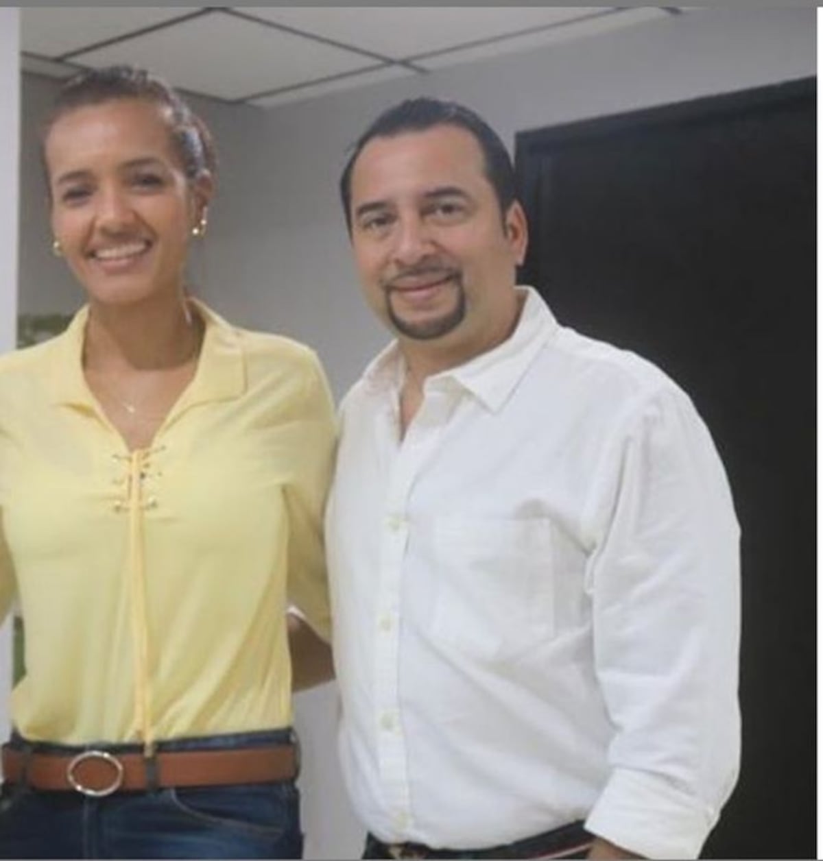 ¡Ahí 'ta!Miren quién va de suplente a representante.Dice Sandra que van con todo