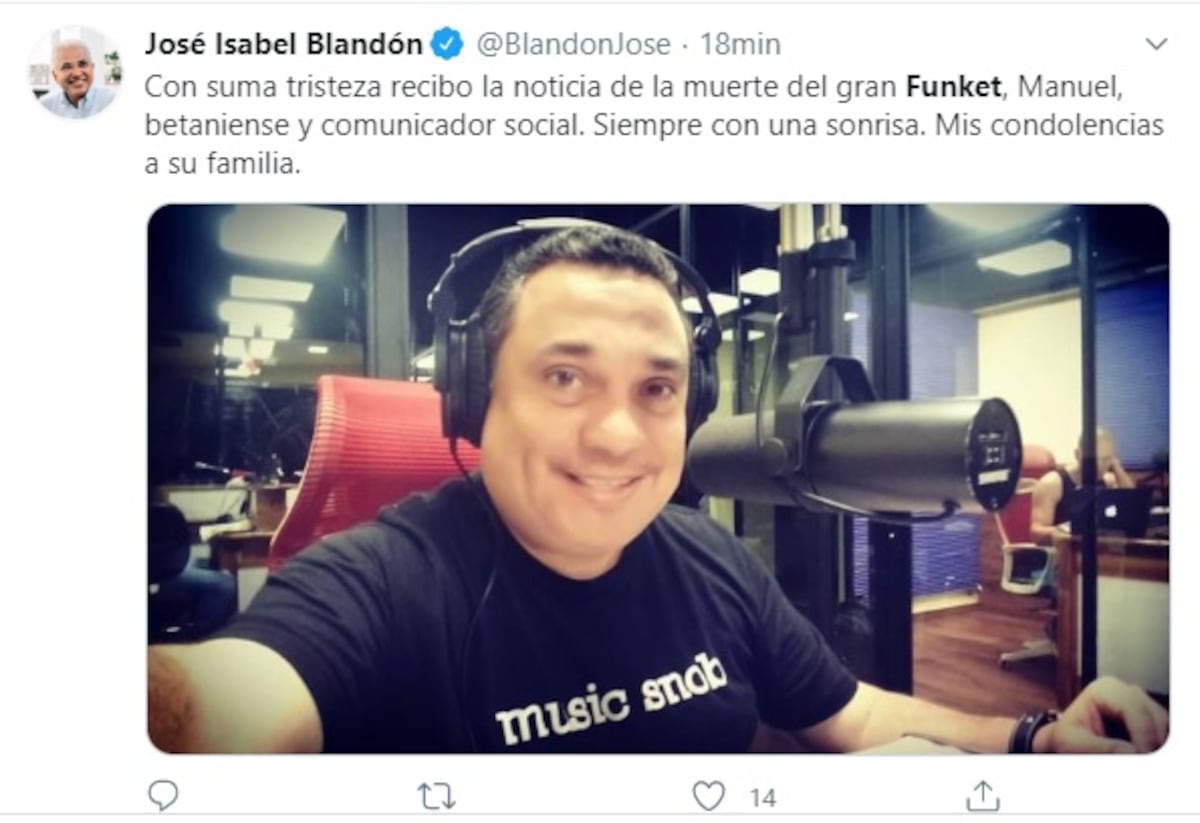 Muere reconocido DJ del patio, víctima del covid-19. Las redes se conmueven