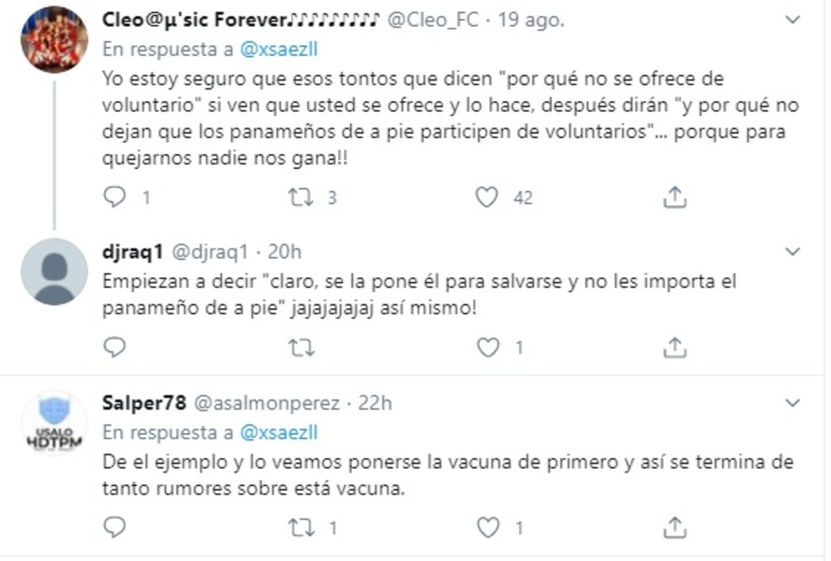 Sáez Llorens aclara por qué él no puede ser voluntario para la vacuna contra la covid-19 y aclara sobre si pagarán o no a los participantes