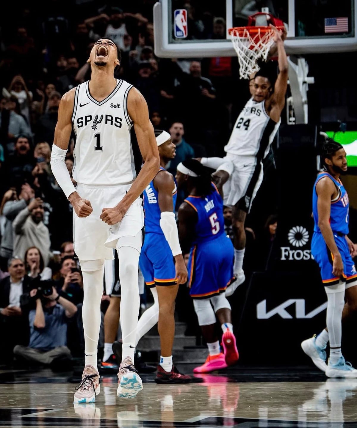 El monstruoso récord que Wembanyama le arrancó a Shaq y Olajuwon