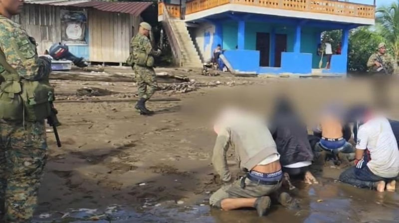 Caen 13 personas en Darién con millones en pesos mexicanos y miles de dólares + VIDEO