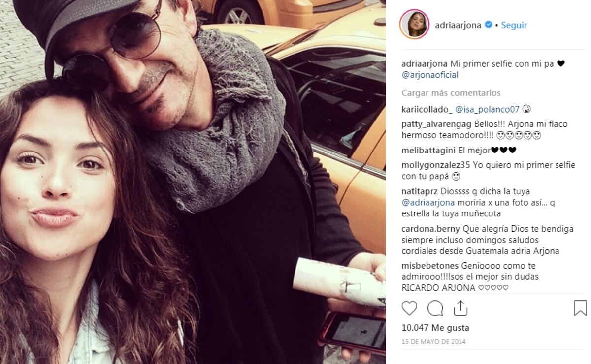 La hija de Ricardo Arjona está labrándose camino en Hollywood