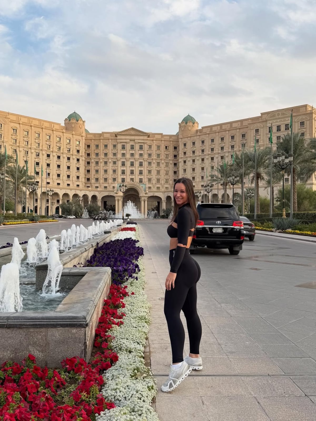 Dori Eleta entrena a Georgina Rodríguez, pareja de Cristiano Ronaldo, en Arabia Saudita