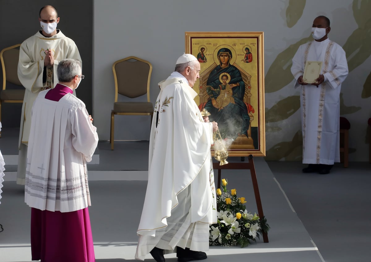 El papa dice que el drama de la migración es “la guerra de nuestros días”