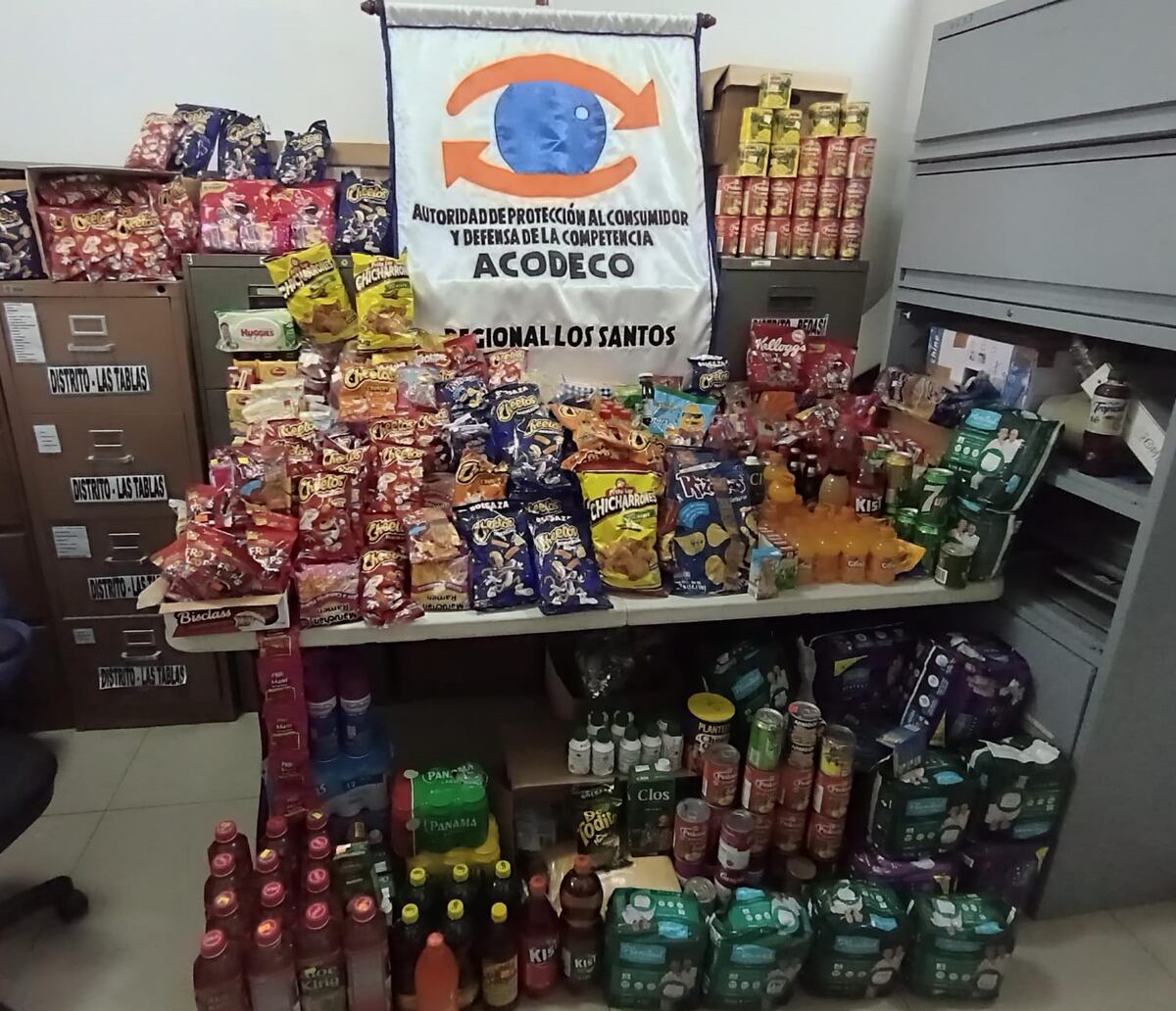 Acodeco asegura la seguridad de los consumidores con la destrucción de productos decomisados en Los Santos