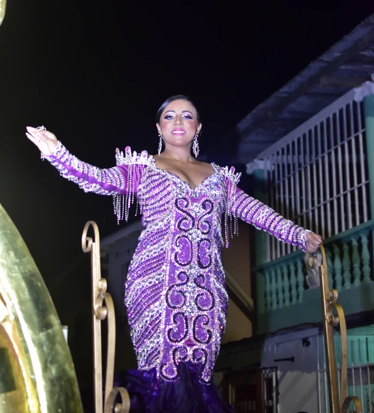 Reinas del interior del país deslumbran en el Carnaval 2026