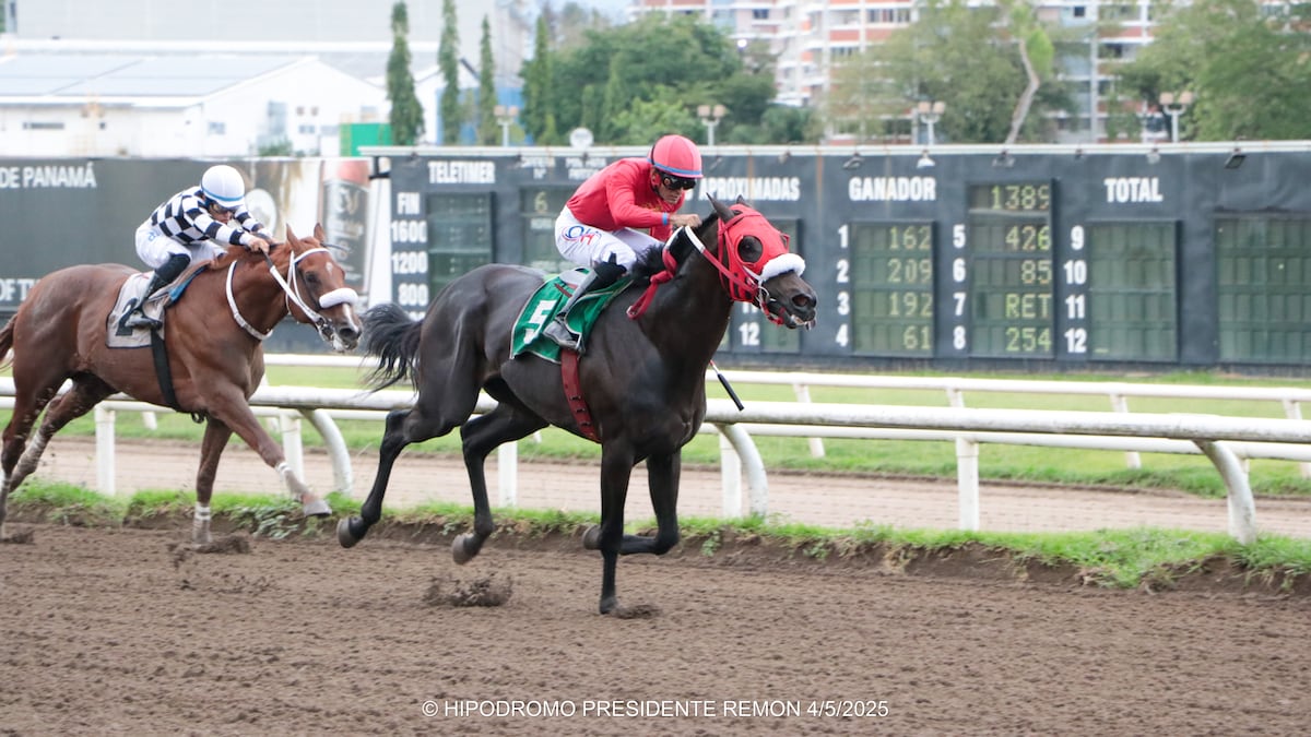 Eagle In Charge gana el Hándicap Jesús Anel Barría y rinde tributo al jinete legendario