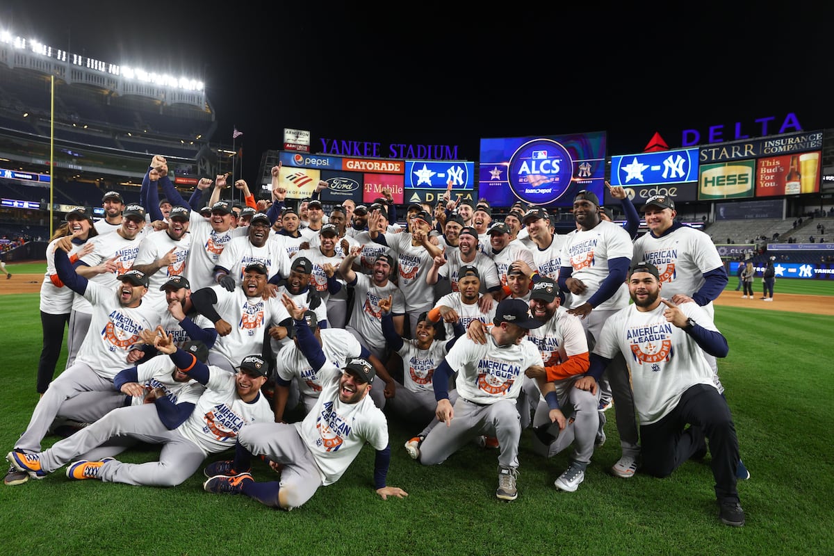 Los tienen de congos. Astros barren a los Yankees y avanzan a la Serie Mundial.