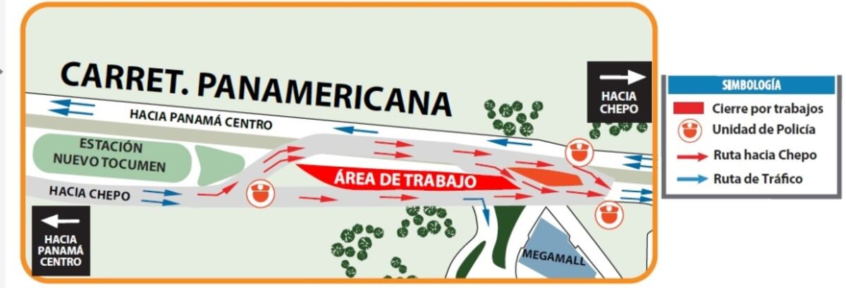 Por un mes realizarán trabajos de soterramiento que afectarán tramo de carretera Panamericana