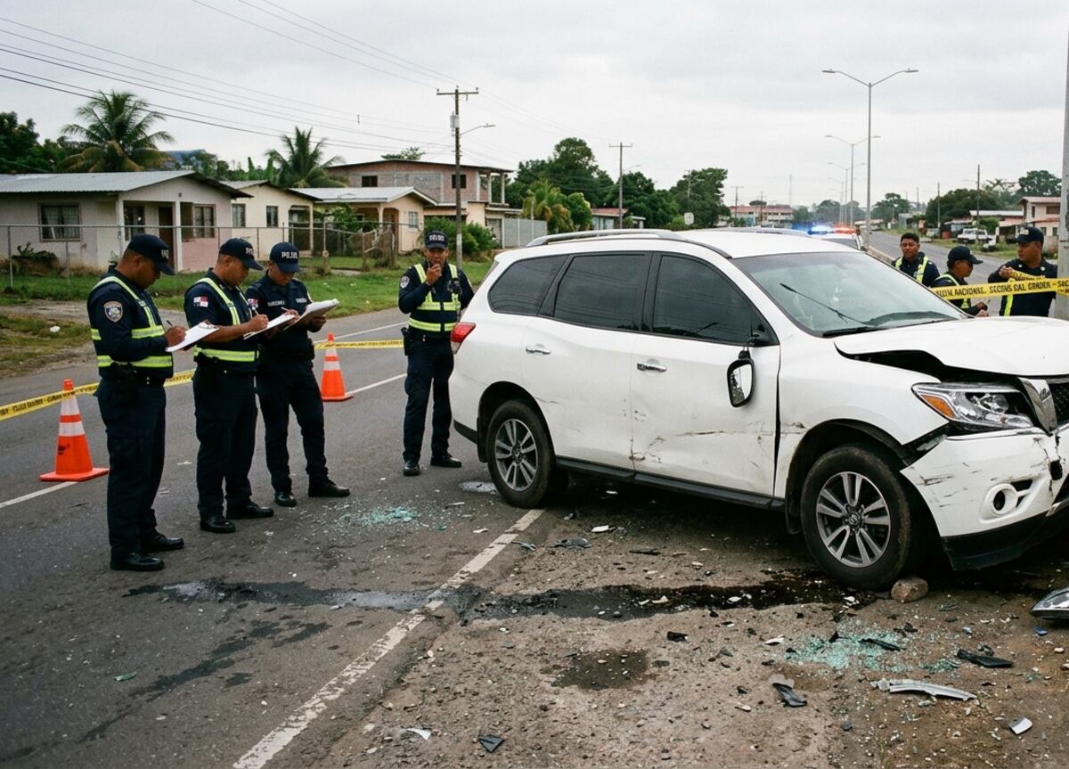 Choque caótico: violento accidente deja un muerto y cinco heridos en Arraiján