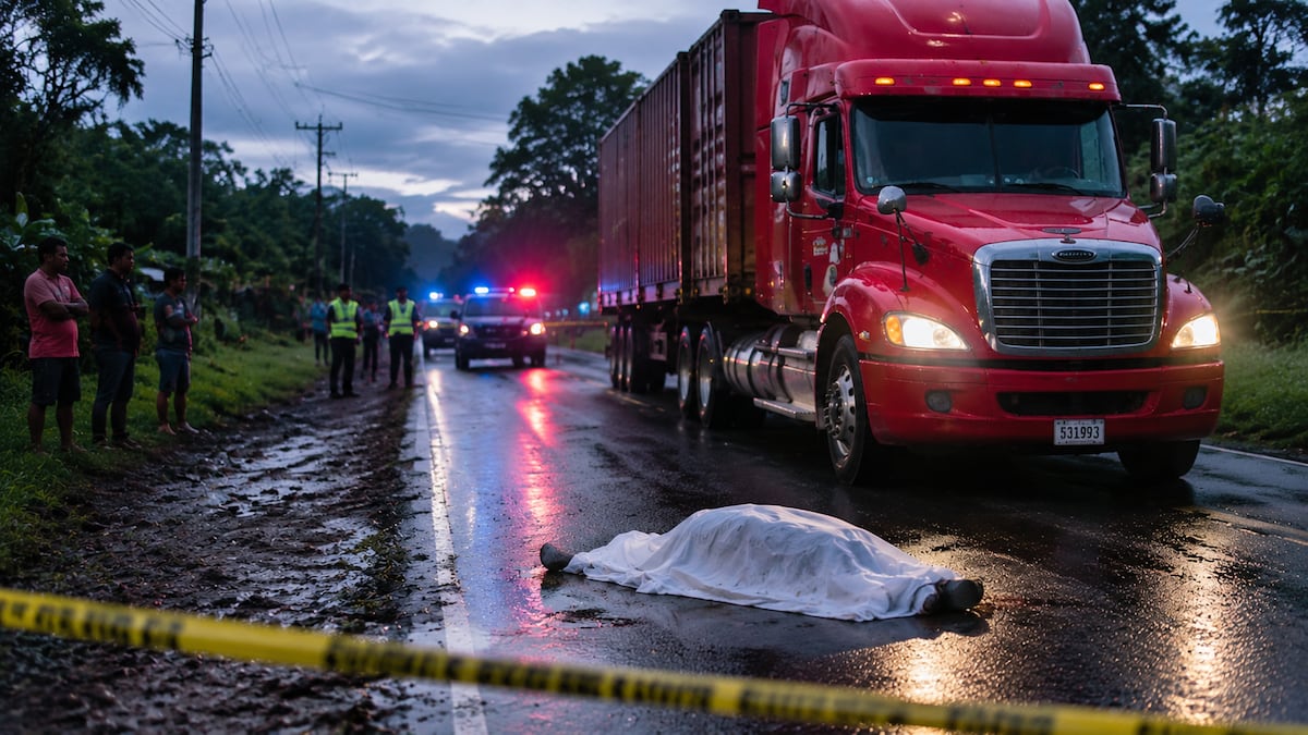 La carretera cobra otra vida: joven de 22 años muere tras fatal accidente de tránsito en Bocas del Toro
