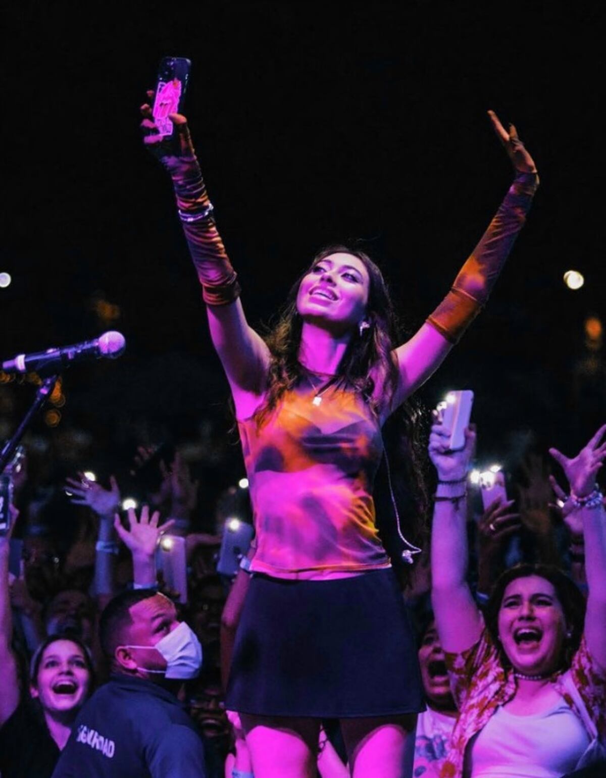 Sofía Valdés ‘infinitamente agradecida’ con los que fueron a verla en su primer ‘show’ en Panamá