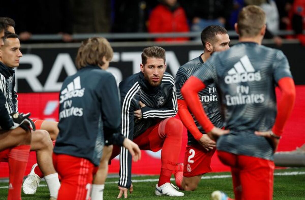 Beso entre Sergio Ramos y Luka Modric se hace viral