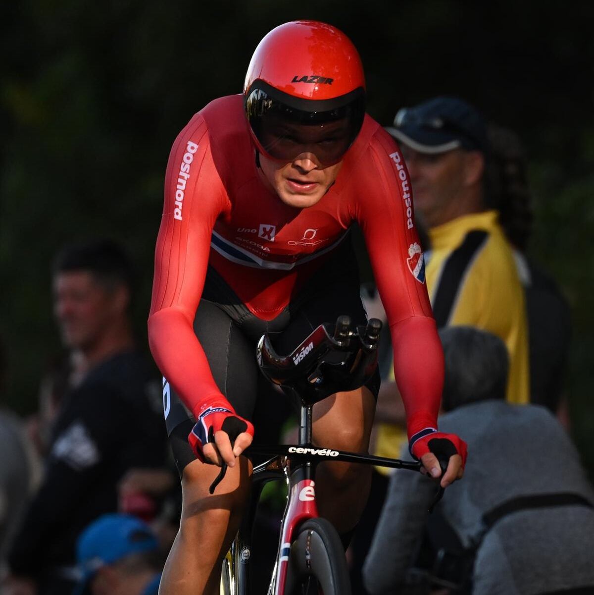 Foss, nuevo campeón mundial contrarreloj. Panameños Jurado y Espinosa compitieron con él