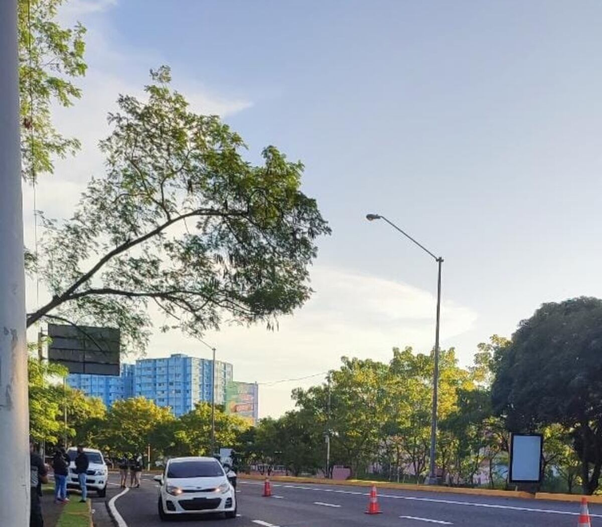 Fallece un peatón cuando intentaba cruzar la avenida de Los Mártires, cerca a El Chorrillo