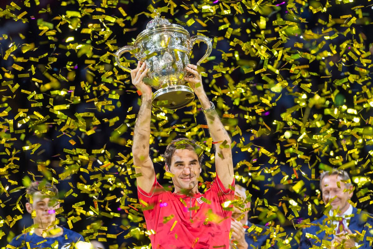 Federer gana título por décima ocación en su natal Basilea