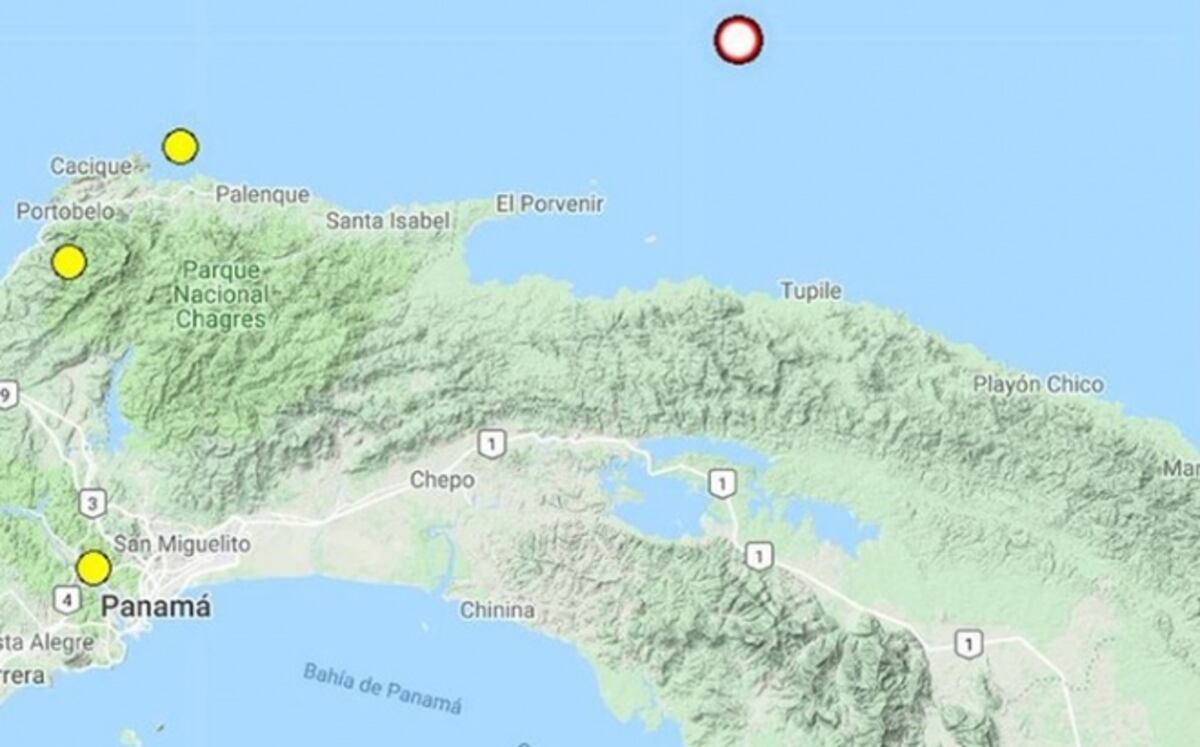 Sismo de magnitud 5.3 sacude a Panamá