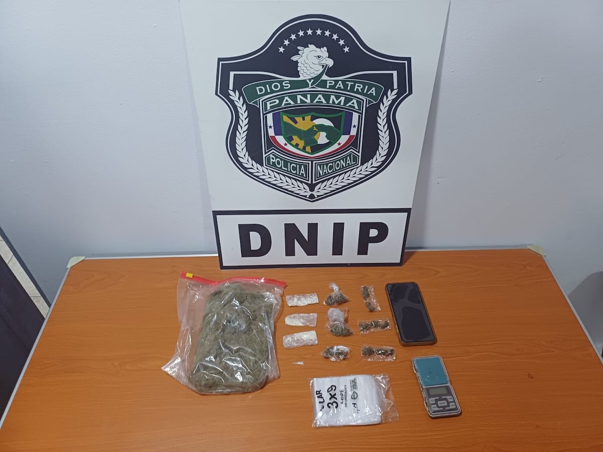 Denuncia de ‘Crime Stoppers’ tumba guarida: cae en Arraiján con presunta droga y balanza en mano