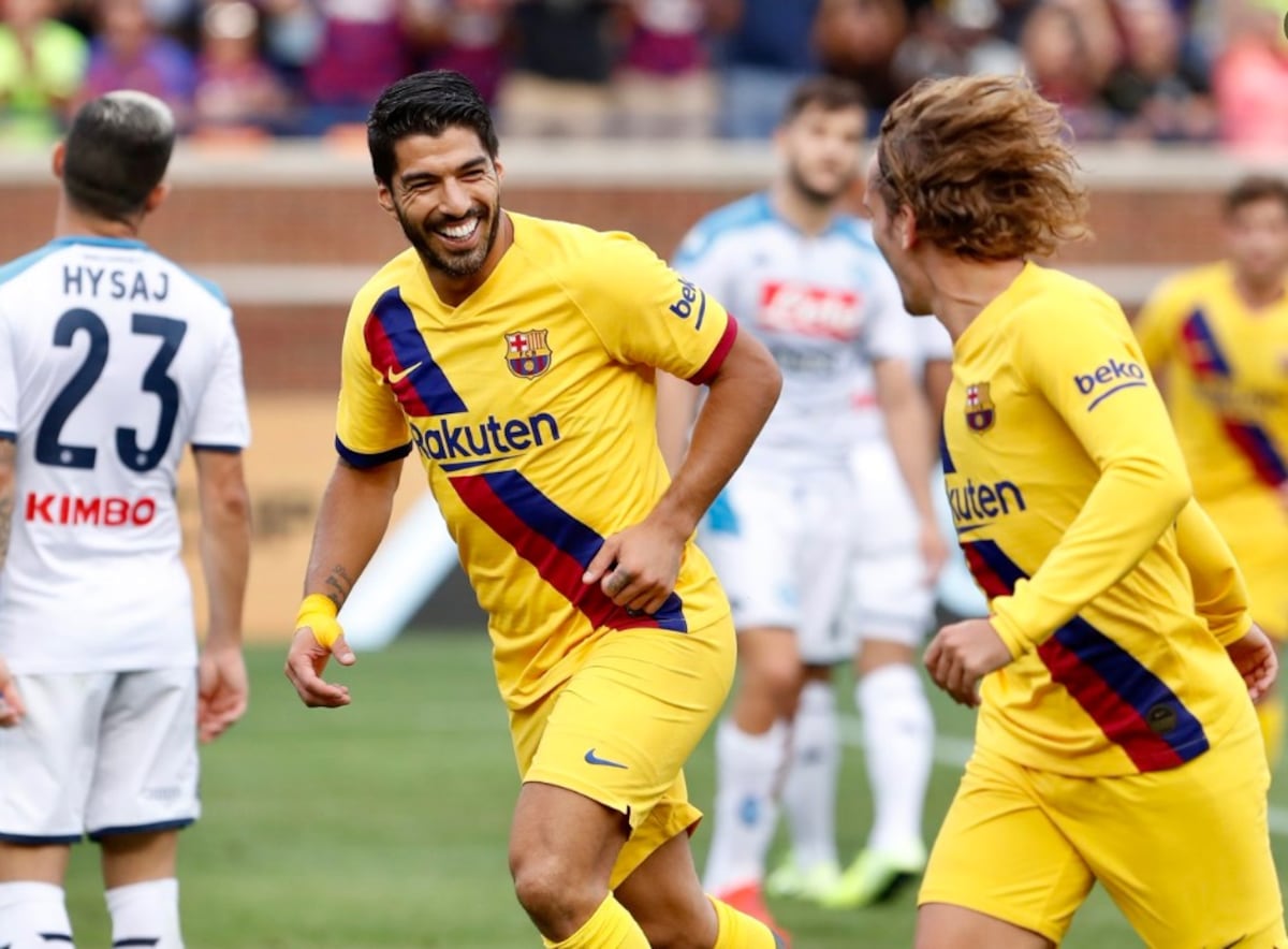 El Barcelona dio una lección al Nápoles en pretemporada