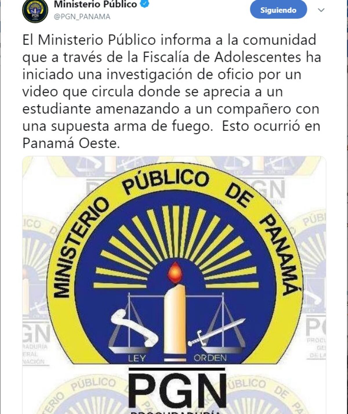 Estudiante que amenazó a otro con un arma de fuego será separado del colegio. Tras video viral 