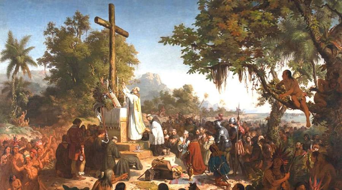 Un día como hoy se celebró la primera Misa en el país con más católicos del mundo