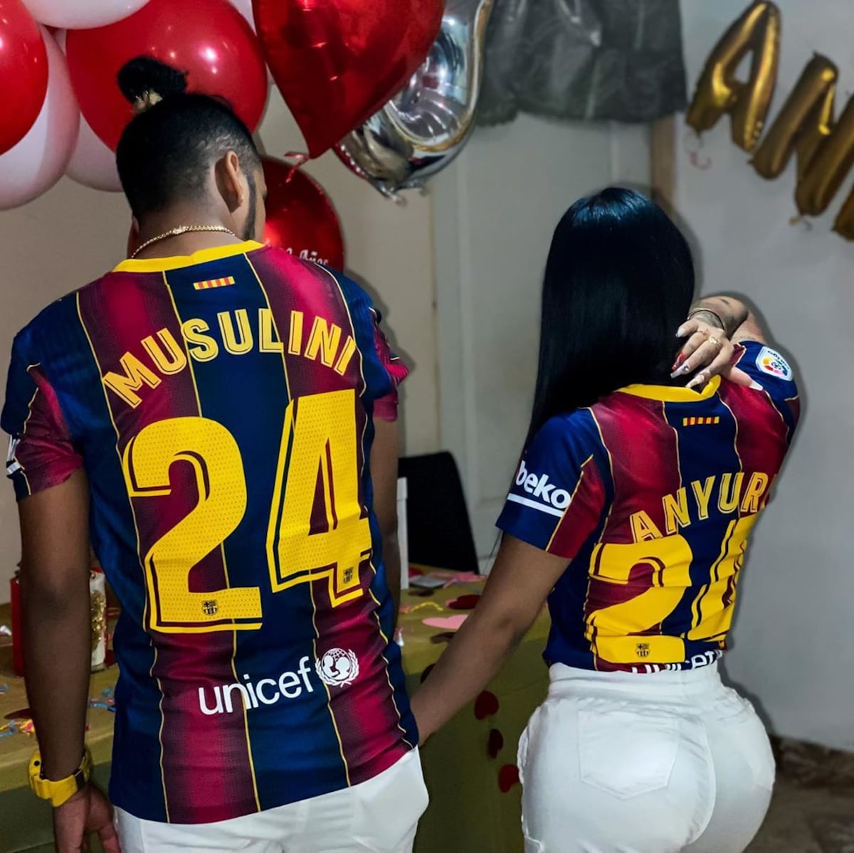 Viva el amor. Anyuri y Musulini celebran tres años de noviazgo contra todo pronóstico +Video