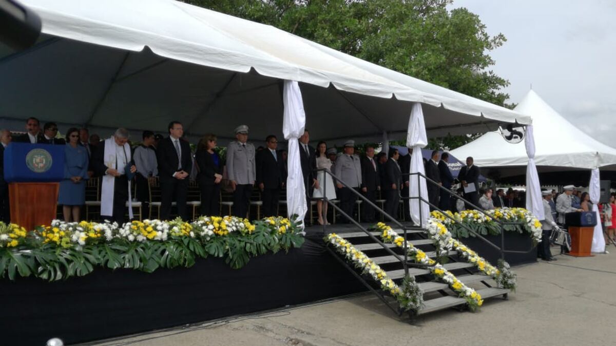 Alonso Vega Pino toma posesión como el nuevo director de la Policía