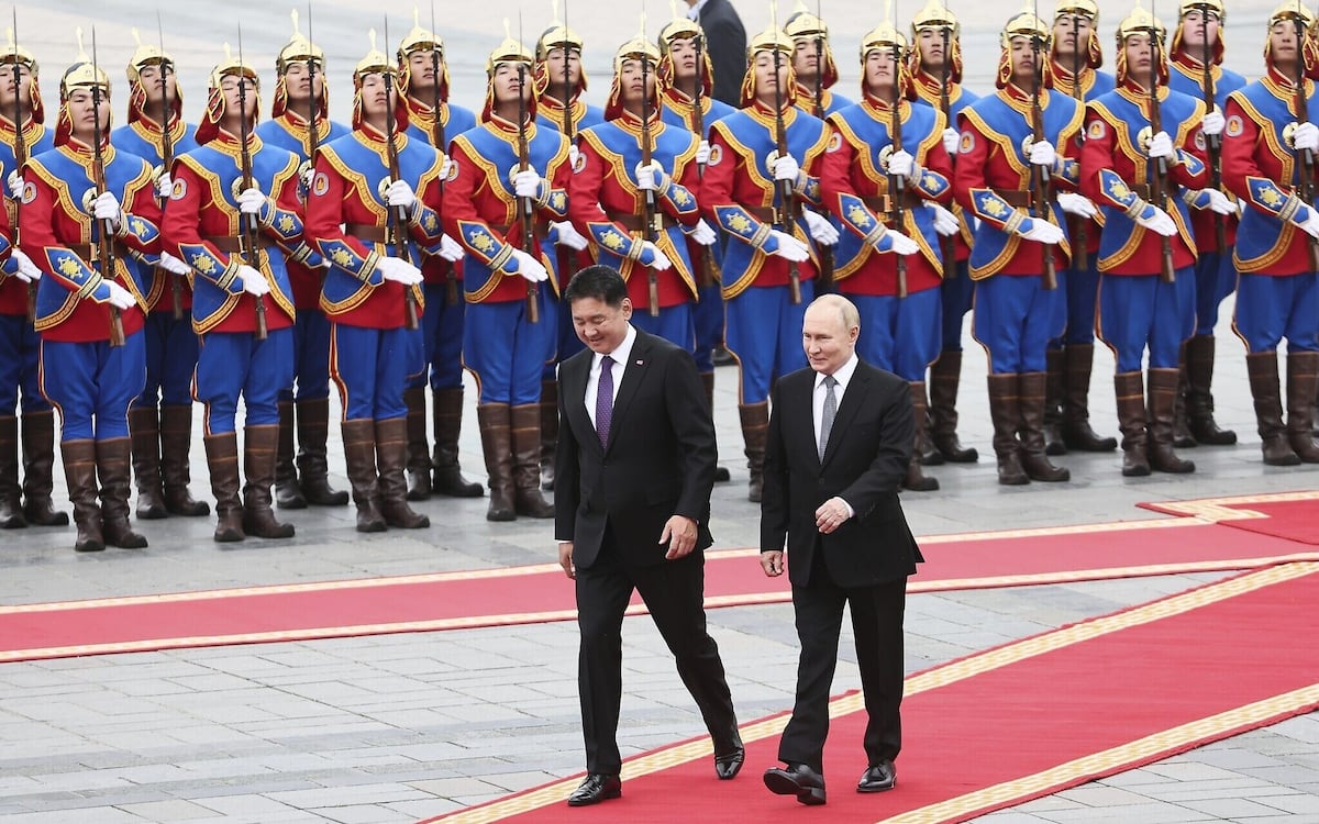 ¿Por qué no arrestaron a Putin? Mongolia desafía a la Corte Penal Internacional y recibe a Putin con honores 