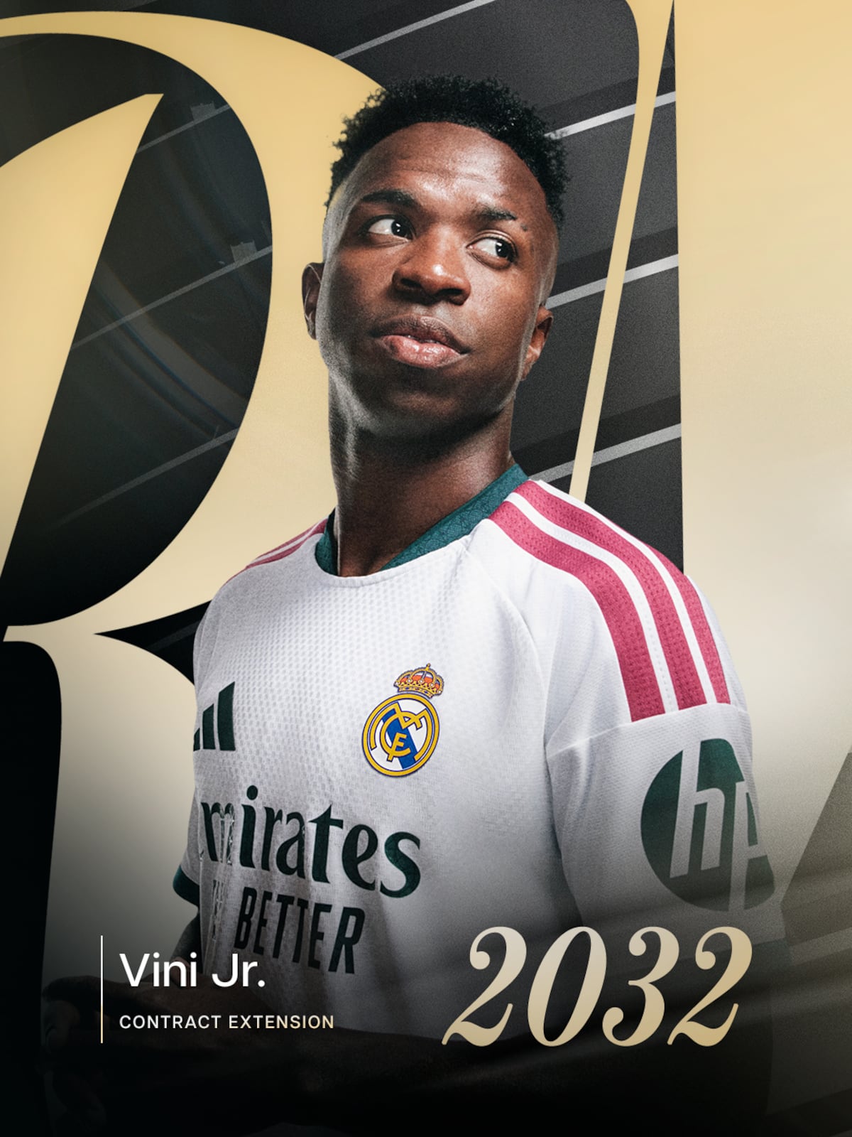 Vinicius seguirá en el Real Madrid hasta 2032