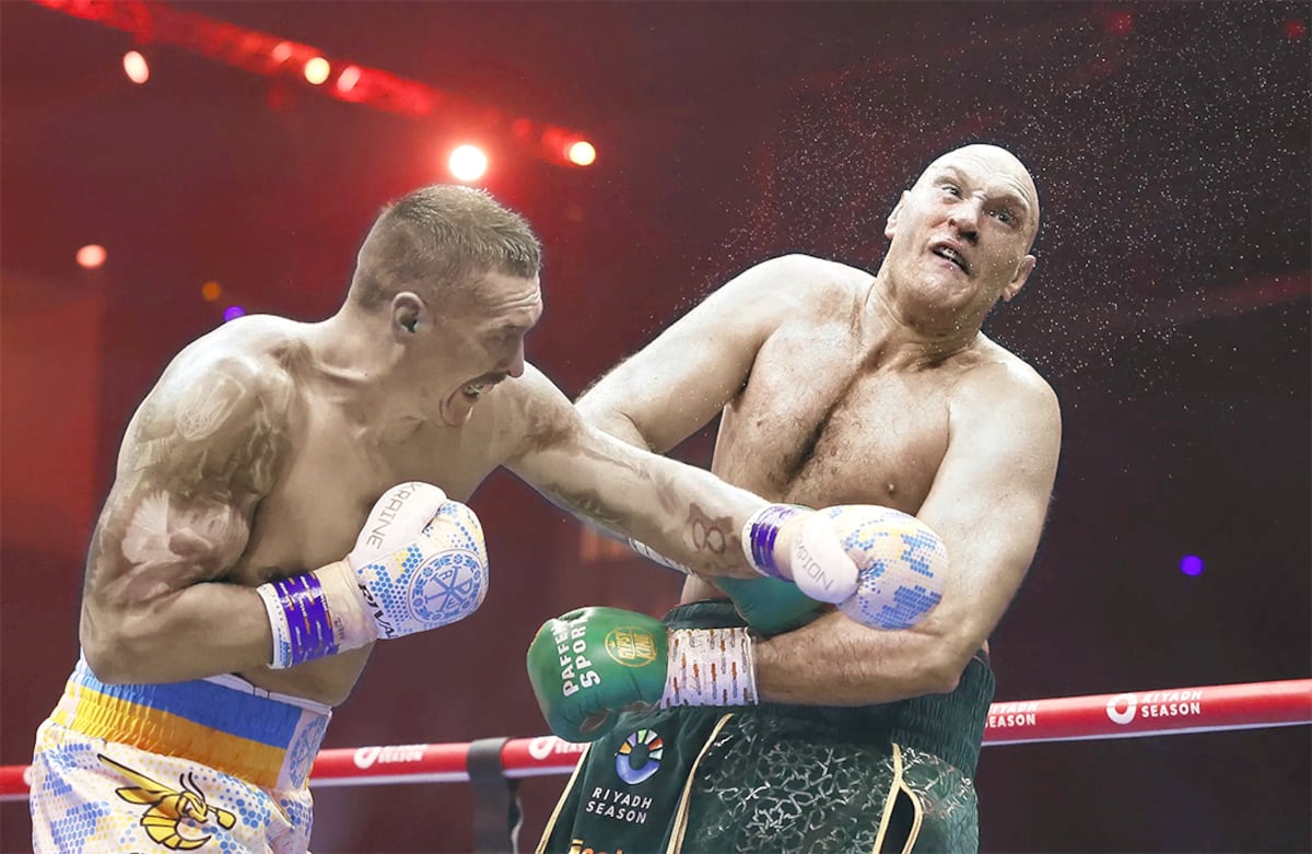 El campeón ucraniano Oleksandr Usyk toma un descanso tras un año legendario.