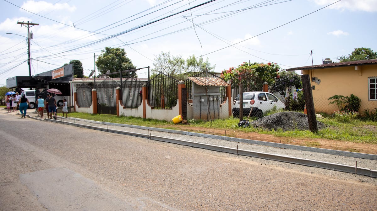 24 sectores reciben obra largamente esperada: aceras nuevas por fin en La 24 de Diciembre