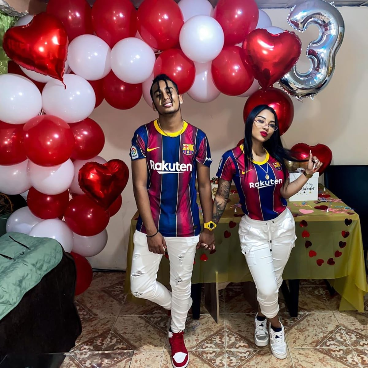 Viva el amor. Anyuri y Musulini celebran tres años de noviazgo contra todo pronóstico +Video