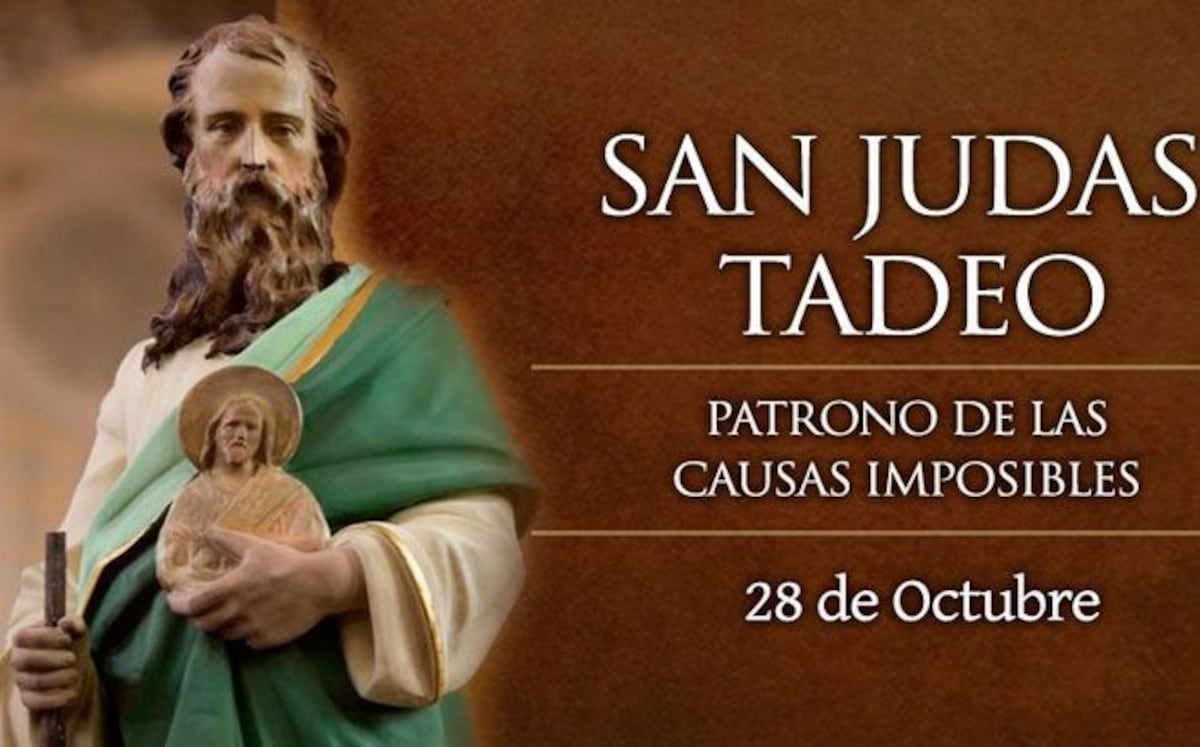 Hoy celebramos a San Judas Tadeo, patrono de las causas imposibles