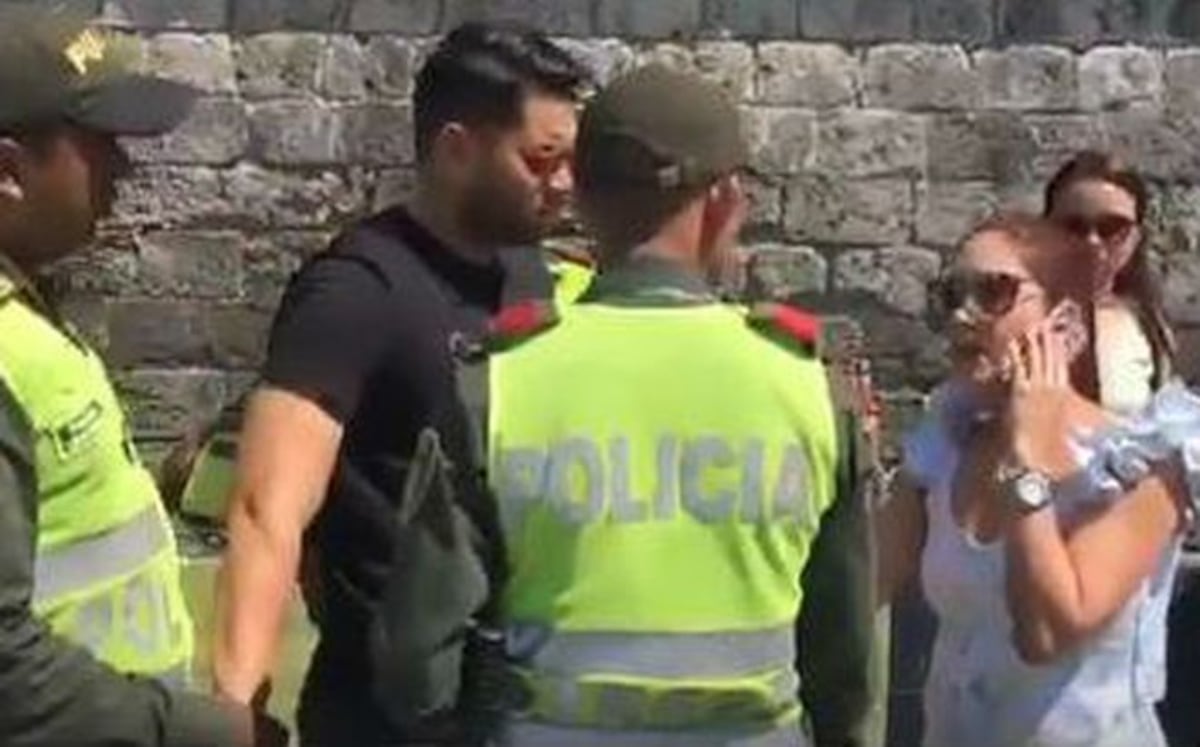 SE HA VUELTO VIRAL. La captura que terminó en propuesta de matrimonio