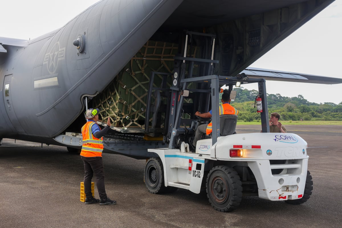 Avión militar de EE.UU. llega a Panamá con equipo ‘secreto’ para entrenamientos en la selva