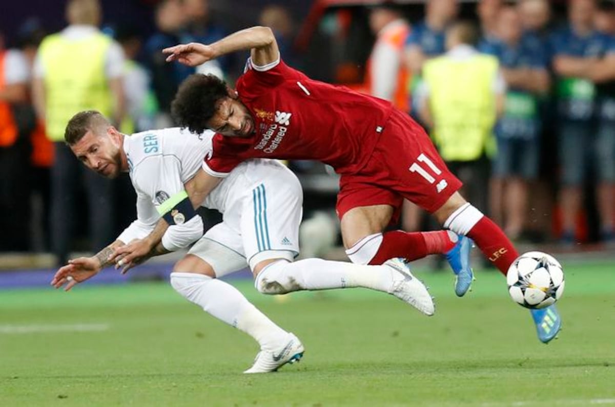  Sergio Ramos al fin habla de las lesiones que les provocó a Salah y Karius